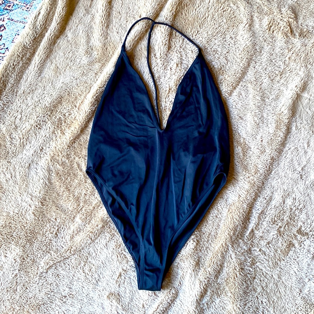 Sexy black swimsuit